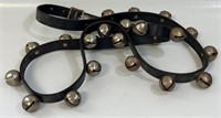 DESIRABLE SLEIGH BELLS WITH LEATHER STRAPPING