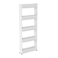 Lavish Home 82-5LSS Mobile Shelving Unit