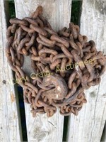 Approx. 16’ log chain with hook on each end