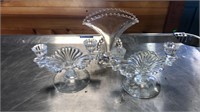Old candle holders,vase