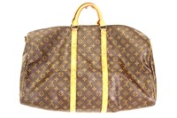 Louis Vuitton Brown Bandouliere Travel Bag