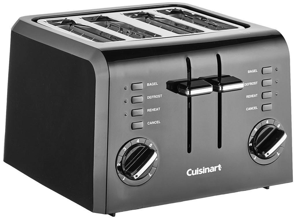 Cuisinart CPT 142BK 4 Slice Compact Plastic