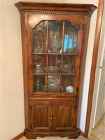 Corner China Cabinet (No contents)