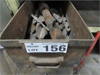 Container of Assorted Large Drill Bits