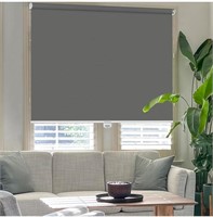 LUCKUP CORDLESS BLACKOUT ROLLER SHADES FOR