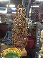 Wooden carving