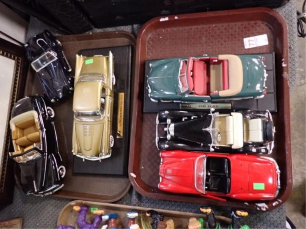 6 DIE CAST MODEL CARS