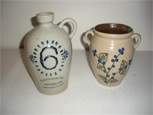 Pottery Jug & Vase
