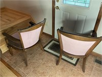 To matching foyer chairs