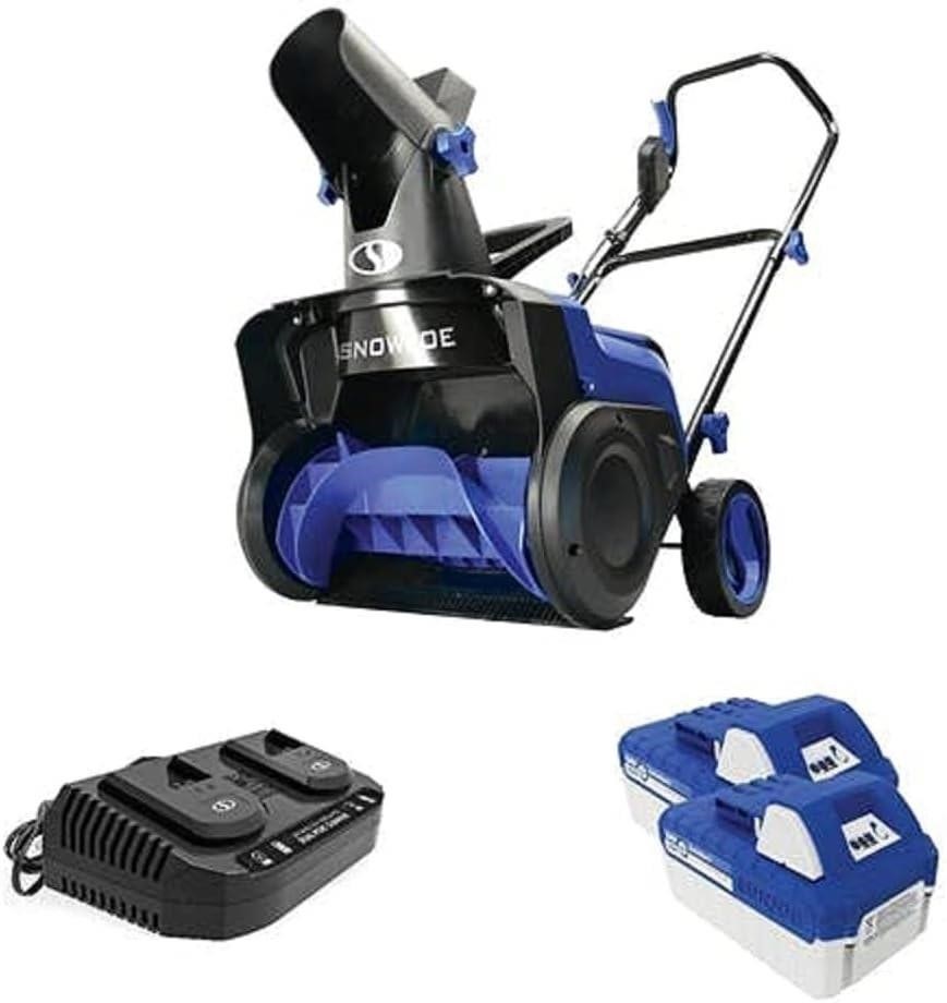 Snow Joe 48V 15in. Snow Blower + Charger