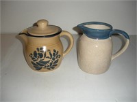 Pfaltzcraft Teapot & Pitcher