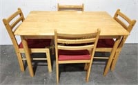 Smaller Kitchen Table w/ 4 Chairs