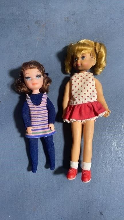Uneeda Tiny Teens Doll Mini Time 1967 1960's 5"