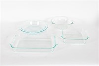 Pyrex Clear Glass Bakeware