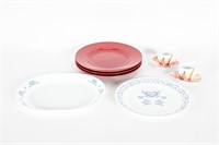 Japanese Demitasse Set, Plates, Platters
