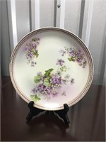 Decorative flower plate