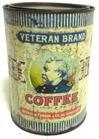 Coffee Can  "Veteran Brand"
