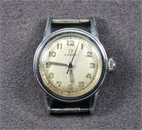 1940's Omega Men's Stainless Steel Wristwatch
