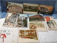 10 Vintage Postcards