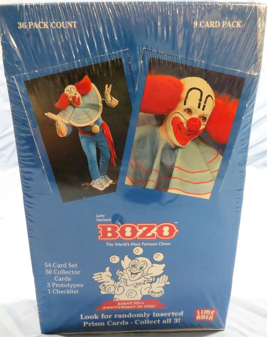 1996 BOZO THE CLOWN COLLECTOR CARDS