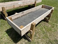 Feed Bunk with Rubber 8 x 2ft 6