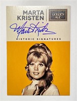 2014 Panini Marta Kristen Signature Card