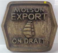 Molson Export Hanging Sign