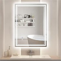 SaniteModar LED Bathroom Mirror, 32 x 24 inch Bthr