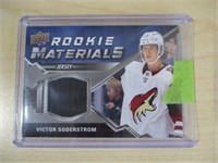 Victor Soderstrom Rookie Materials