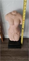 19" Tall Cement Woman's Bust