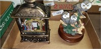 Nativity & Owl Music Boxes