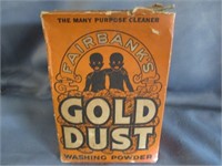 Gold dust advertising .