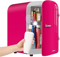 Skincare fridge - 4 Liter/6 Can Capacity  Pink