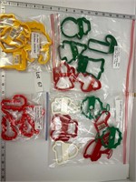 Lot of Christmas Cookie Cutters