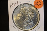 1921-P Uncirculated Morgan Silver Dollar