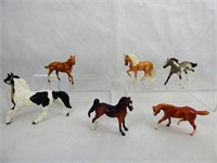 Breyer Toy Horses. Lot of  6
