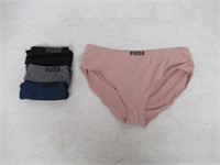 4-Pk Puma Women's SM Seamless Bikini Underwear,