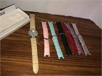 Watch with bands