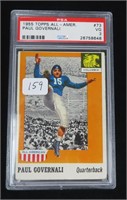 1955 Topps Paul Governali PSA 3