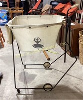 Gypsy Kart Rolling Laundry Cart, by Leisurehouse