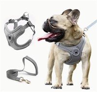 Temu Reflective Dog Harness and Leash Set - Small