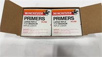 1000 WINCHESTER LARGE RIFLE PRIMERS