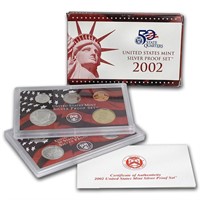 2002 Silver Proof Set