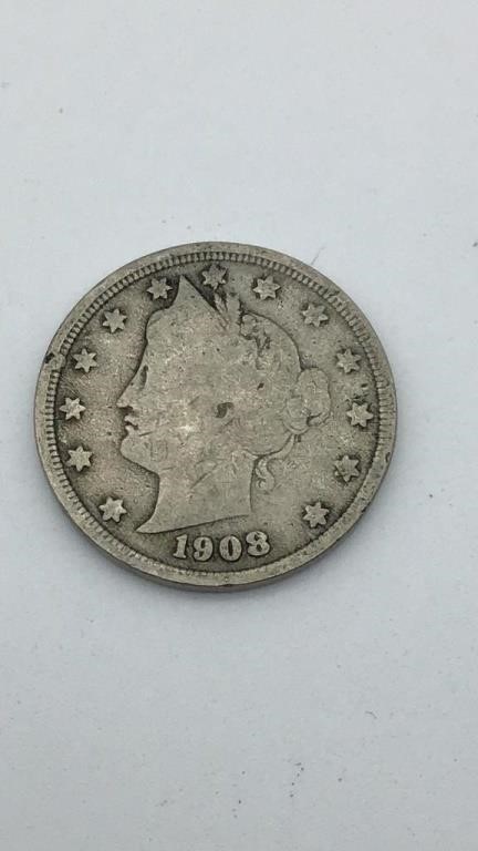 1908 V Nickel