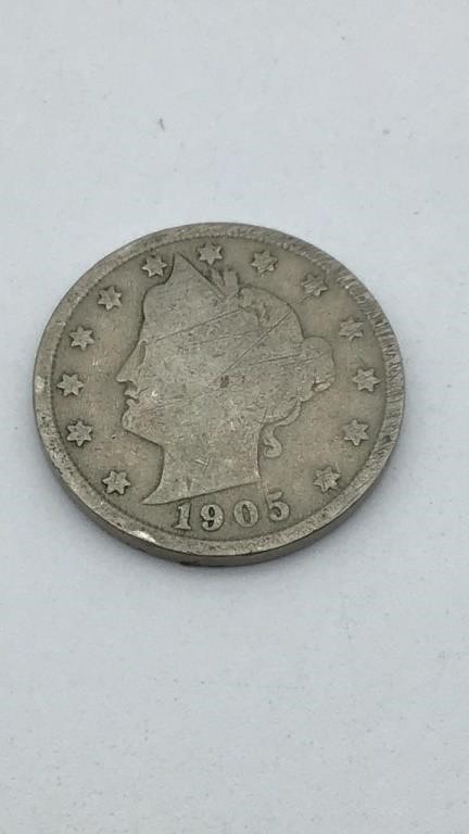 1905 V Nickel