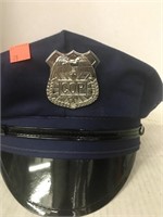 Cop costume cap