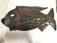 Metal decorative fish