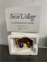 Dept. 56 Snow Village "Outdoor Nativity Scene"