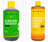 New Alaffia African Black Soap & Coconut Body Wash