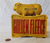 Cast Iron Golden Fleece Bank